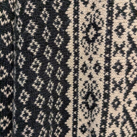 Vintage Nomadic Traders Norwegian Style Zip-Up Cardigan - Large - Picture 8 of 8